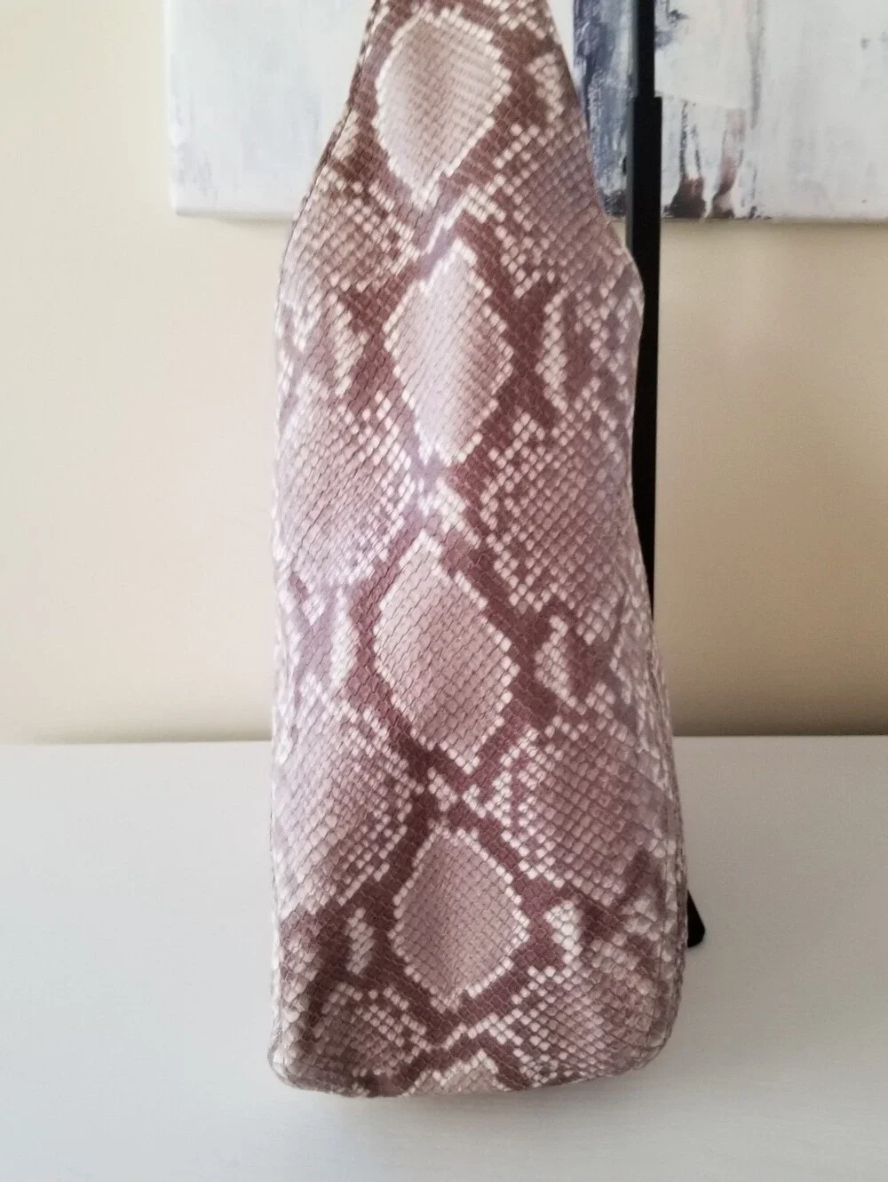 Michael Kors Reptile Slouchy Hobo Shoulder Bag